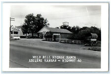 c1950's Wild Bill Hickok Ranch Abilene Kansas KS RPPC Photo Postcard picture