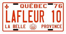 Guy Lafleur Montreal Canadiens Hockey 1976 License Plate picture