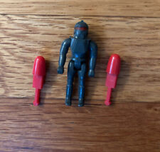 Vintage 1978 Battlestar Galactica Cylon Raider Pilot & 2 red missile Mattel picture