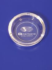 Vintage Glass Ashtray Americana Of Bal Harbor NEW (Never Used) picture