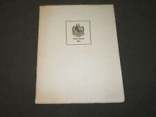 1923 NY COLLEGE OF DENTISTRY IOTA CHAPTER BANQUET PROGRAM - J 3665 picture