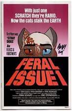 Feral #1 B SIGNED Tony Fleecs Dawn Of The Dead Homage Variant (03/27/2024) Image picture
