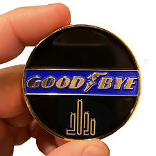DL8-05 GOOD BYE 2020 Challenge Coin It was not a GoodYear Sorry We're Closed unt picture