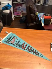 Vintage Pennant rare 1960's 27 inch The Yellow Hammer State Alabama picture