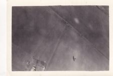 WWI Snapshot Aerial Photo BIPLANE FIGHTER SHADOW 1918 Kelly Field Texas 1116 picture