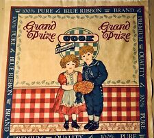 Unfinished Cook Grand Prize Blue Ribbon Commercial Doily, Wall Hanging 17