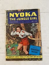 NYOKA THE JUNGLE GIRL #71   FAWCETT GOLDEN AGE SEPTEMBER 1952 ** picture