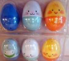 Spritz Large Plastic Glitter Refillable Fashion Easter Eggs 2 Packs 6 Total New picture