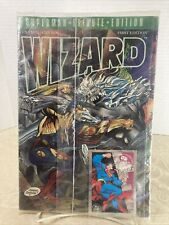 Wizard Superman Tribute Edition #1 April 1993, Factory Sealed With Trading Card  picture