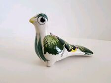 Vintage Tonala Pottery Dove Mexican Folk Art Hand Painted Bird Mexico picture