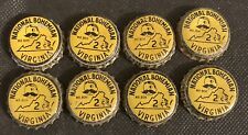 National Bohemian Beer Cork Lined Bottle Caps 1940’s- 1960’s Lot of 8 NOS picture