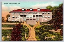 Hillside Hotel Madison IN Indiana 1947 Postcard  picture