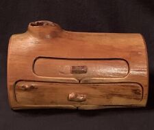 Nature Turns Creations Natural Colorado Aspen Wood 2 Drawer Log Trinket Box picture