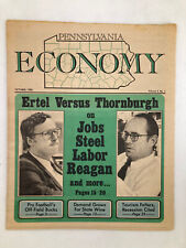 Pennsylvania Economy Tabloid October 1982 Vol 3 #1 Ertel versus Thornburgh picture