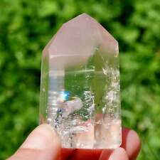 2.5in 113g RARE Large Channeler Pink Lithium Quartz Crystal Tower, Brazil picture