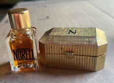Vintage Norell Parfum Mini Solid Perfume in Gold Treasure Chest picture