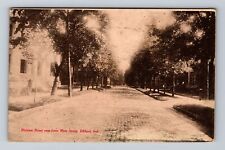 Elkhart IN-Indiana, Division Street East from Main, Antique Vintage Postcard picture