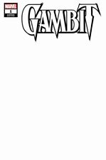 🔥✖️ GAMBIT #1 Unknown 616 Comics Exclusive White Blank Variant picture