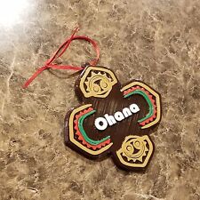 Polynesian Ohana Themed Christmas Ornament ( Disney Tiki Inspired Resort ) picture
