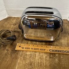 Vintage Toastmaster 1B12 Toaster Chrome with Art Deco Bakelite 1950's, Works picture