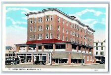 Wildwood New Jersey NJ Postcard Hotel Dayton Exterior Roadside c1920s Cars Scene picture