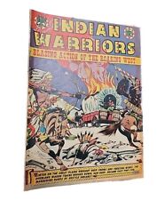 Indian Warriors #7 Star Publishing 1951 LB Cole cover Attacking a wagon train picture
