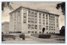 c1910s High School Exterior Milford Connecticut CT Unposted Vintage Postcard picture