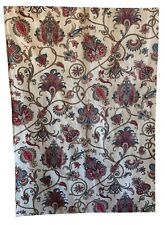 Beautiful late 19th Cent French printed cotton exotic paisley 2912 picture