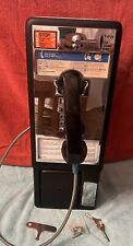 NiB Vintage Pay phone Complete With Stand, Mount, Shroud & KEYS  picture