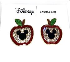 Disney x Baublebar Apple Earrings Mickey Mouse Teacher New picture