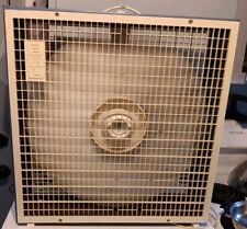 Vintage EXL Metal Box Fan RARE. Works Very Well Large  22