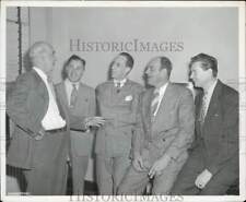1946 Press Photo Maritime leaders discuss strike at CIO headquarters in D.C. picture