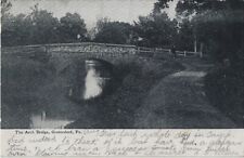 GRATERFORD (GRATERSFORD), PA. * THE ARCH BRIDGE * 1907 picture