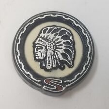 Jeep Cherokee Wagoneer Chief Indian Head S Emblem 1970-1981 Rare picture