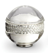 L'Objet Spice Jewels Platinum Braid Salt Pepper Shaker H1847 picture