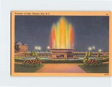 Postcard Fountain of Light, Atlantic City, New Jersey USA picture