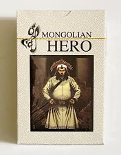Mongolian HERO Warrior Playing Cards BRAND NEW picture