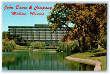 c1960s John Deere & Company Administrative Center Moline, IL Postcard picture