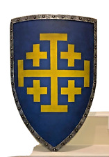 Armor Heater Steel Templar Medieval Knight Warrior Design Crusader Battle shield picture