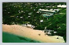 Paget-Bermuda, Elbow Beach Surf Club, Advertising, Vintage Souvenir Postcard picture