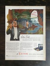 Vintage 1945 Victor Red Seal Records Full Page Original Ad 324 picture