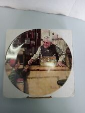 Norman Rockwell Plate  