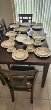 Vintage Full Set (60 Pieces) Jarolina China made in Poland Training Rose Pattern picture
