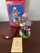 Emmett Kelly Jr. Clown Branson or Bust Country Star Figurine Signed LE #196/600 picture
