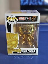 Funko Pop Marvel - Black Panther (Chrome Gold) #383 picture