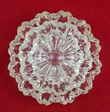 Vintage Floral Shaped Glass Nesting Bowls/Ashtrays picture