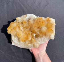 G* -7.13LB Orange Amethyst Crystal Cluster, Heat Treated Amethyst, Amethyst Clu picture