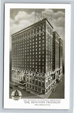 Philadelphia PA, The Benjamin Franklin Hotel, Pennsylvania Vintage Postcard picture