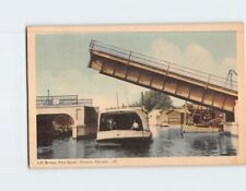 Postcard Lift Bridge Port Dover Ontario Canada picture