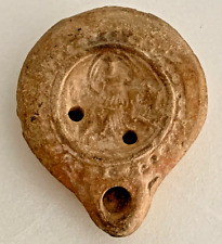 Ancient Roman Terracotta Oil Lamp 100 to 200 AD  Relief Image of Rape of Europa picture